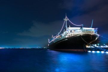 横浜港の夜景 