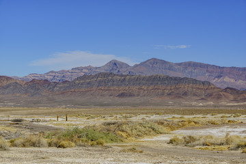 Beautiful mountain landscape around Tecopa