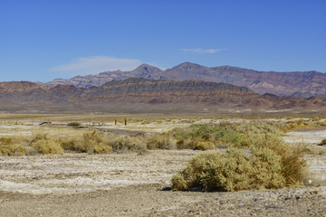 Beautiful mountain landscape around Tecopa