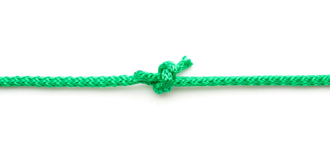 Rope with marine knot