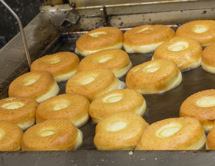 Frying Donuts