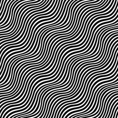 Fototapeta na wymiar Abstract geometric black and white graphic design print weave pattern