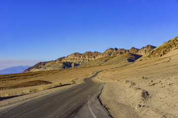The famous and colorful Artist Drive