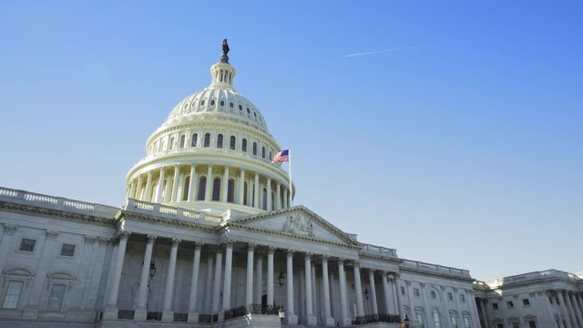 video shot in washington dc us capitol hill roof