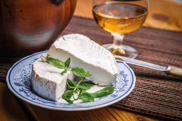 Camembert cheese, brie cheese, soft French cheeses
