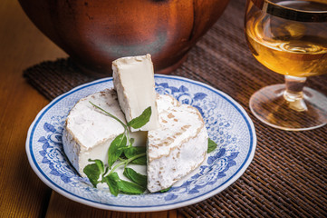 Camembert cheese, brie cheese, soft French cheeses