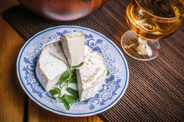 Camembert cheese, brie cheese, soft French cheeses