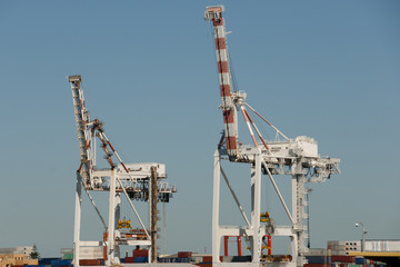 Shipping Container Cranes - Fremantle - Australia