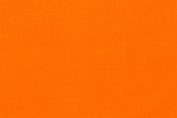 Orange fabric texture background.