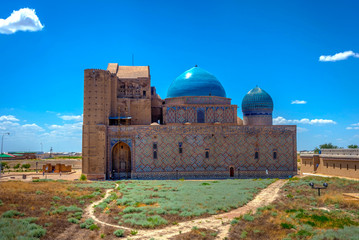 Fototapeta na wymiar Turkistan Mausoleum, Kazakhstan