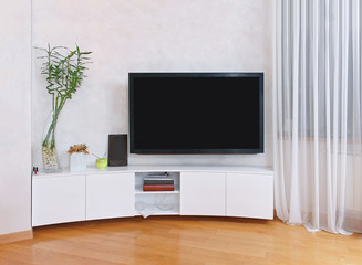 Interior TV flat screen