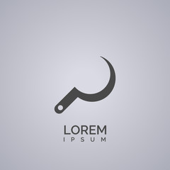 sickle icon design