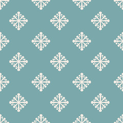 seamless snowflake pattern
