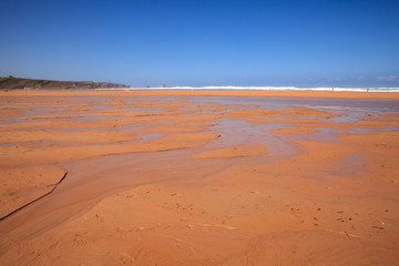 Fototapeta na wymiar Liencres dunes nature reserve