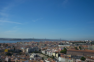 Fototapeta na wymiar Lisbon city view