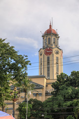 Obraz premium The clock tower of the Manila City Hall in Manila, Philippines