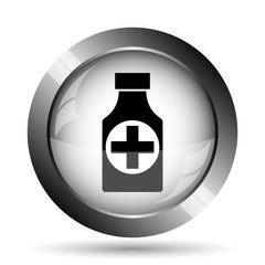 Pills bottle  icon