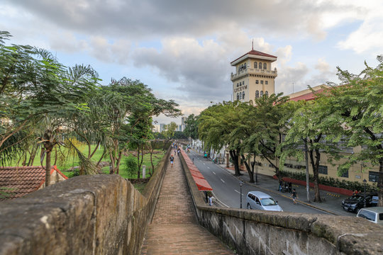 Intramuros area of Manila, Fort Augusta, Philippines