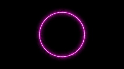 set of geometric figures for video design.