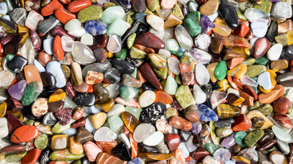 Small colorful stones