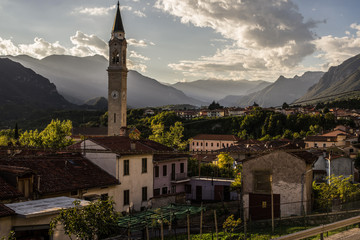 Fototapeta premium Typical Italian town