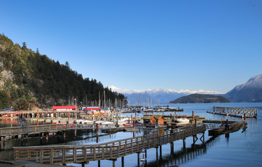 Horseshoe Bay  public dock and Boat Centre 