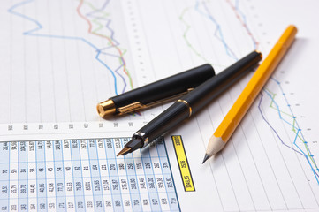 paper work with the diagram