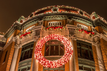 Obraz premium Merry Christmas From Quebec City