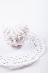 White sweet marshmallow