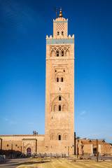 Obraz premium Koutoubia Mosque minaret