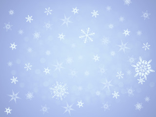 Beautiful winter snowflakes blue background/Beautiful winter snowflakes blue background