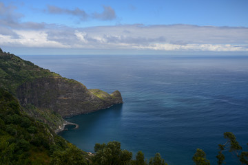 Madeira Island coast and sea, Portugal
