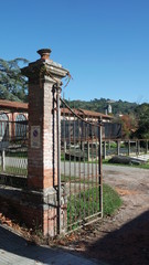 Old gate in Italy