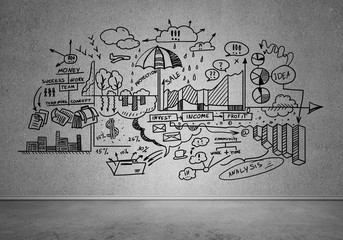 Obraz premium Business strategy and planning