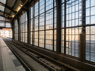 Train station in Berlin