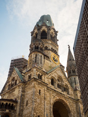 Fototapeta premium The memorial church in Berlin