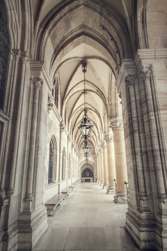 Vienna City Hall corridor