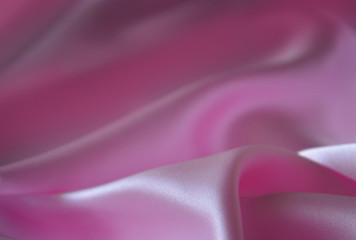 Smooth elegant rose silk can use as background, space for text