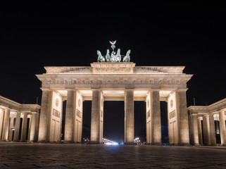 Obraz premium Brama Brandenburska w Berlinie