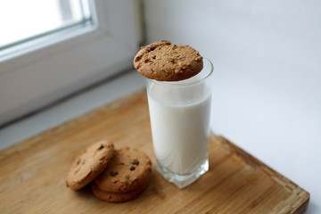 Milk and cookies