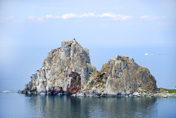 Fototapeta na wymiar Baikal Lake Landscape, Olkhon Island, Russian Federation