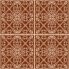 Seamless pattern Wallpaper. Vector background