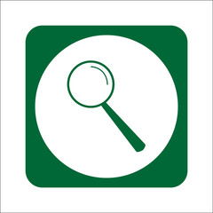 Magnifier glass icon
