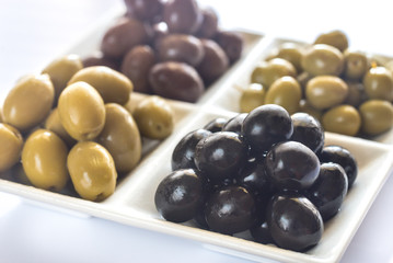 Assortment of olives