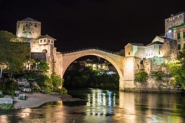 The Old bridge in Mostar