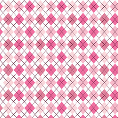pink pattern with diamond shapes vector illustration