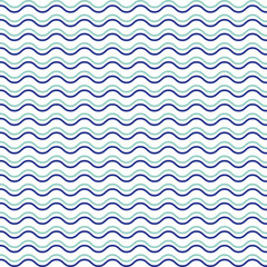 seamless abstract pattern with waves vector illustration