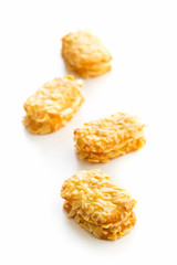 Sweet almond cookies.