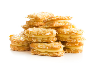 Sweet almond cookies.