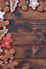 Homemade Gingerbread Cookies for Christmas